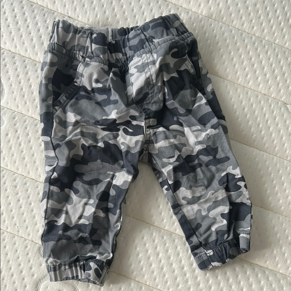 Kids Camouflage Jogger Pants